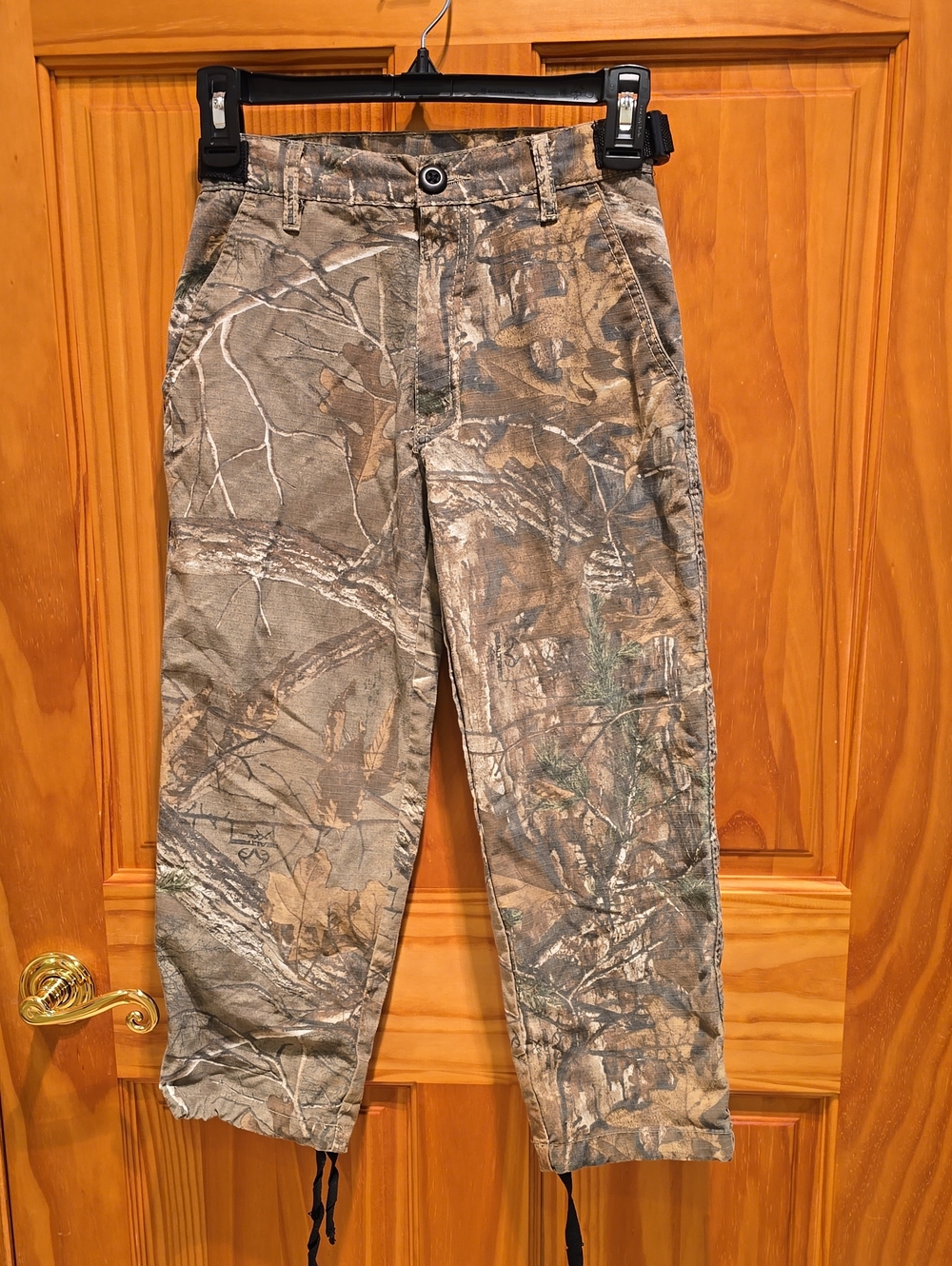 Realtree Camo Hunting Pants Style Brown/Green Small Youth Size